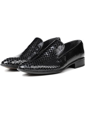 Ducavelli Alligator Deri Erkek Klasik Ayakkabı