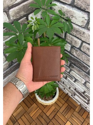 Guard Goldies Taba Deri Erkek Cüzdanı