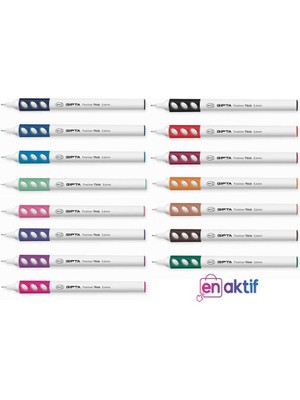 Gıpta Thick 15 Renk Fineliner Kalem Seti
