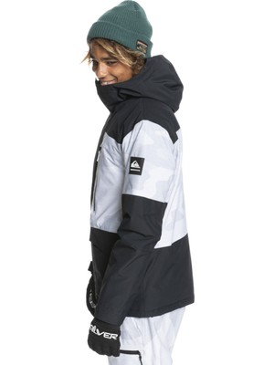 Quiksilver Mission Printed Block Erkek Su Geçirmez Snowboard Kar Montu EQYTJ03339