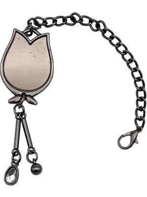 Angel Çanta Aksesuar Lale Füme Sarkaç Süs 22 cm