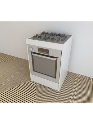 Era Home Ankastre Modül Fırın ve Ocak Dolabı Beyaz