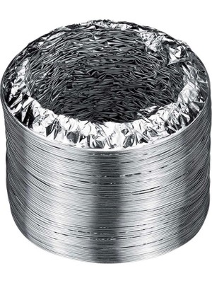 Badem10 Telli Kopmayan Davlumbaz Baca Flexible Aspiratör Borusu 10 Metre