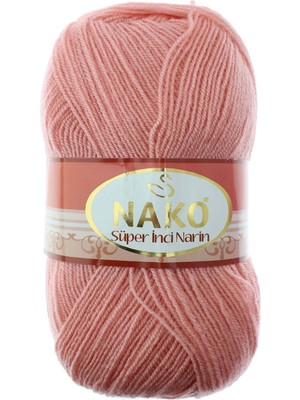 Nako Süper Inci Narin El Örgü Ipi 100 gr 03205 Şakayık