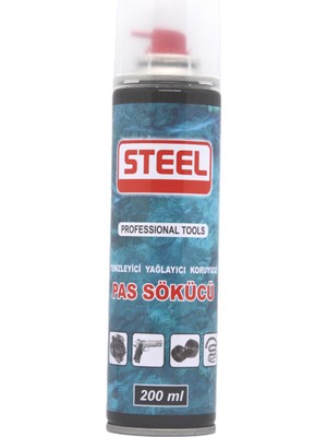 Steel Çok Amaçlı Pas Sökücü 200 ml
