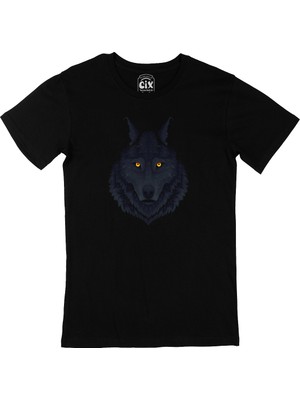 Cix Mavili Kurt Siyah T-Shirt