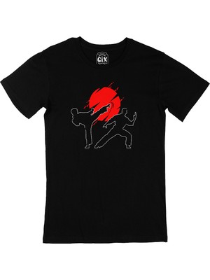Cix Karate Siyah T-Shirt