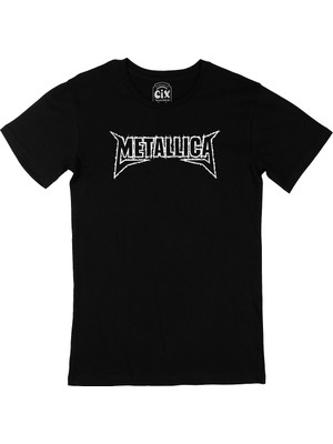 Cix Metallica  Siyah T-Shirt