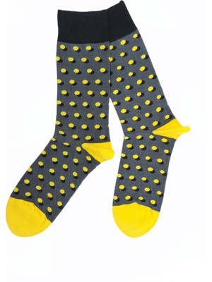 Black Arden Socks Cool Colorful Soket Çorap 36-42 Numara TK-00030
