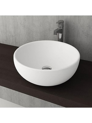 Bocchi Venezia Çanak Lavabo 45 cm Mat Beyaz
