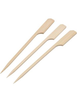 Kullanat 200 Adet Bambu Golf Kürdan 12CM