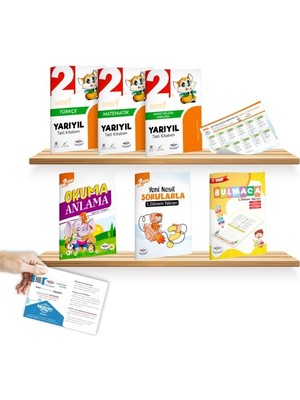 Öğretmen Evde Yayınları 2. Sınıf Yarıyıl Tatil Seti