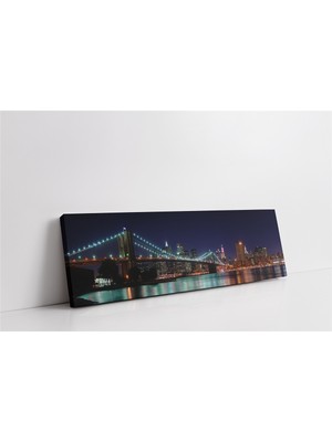 Tablosan Brooklyn Köprüsü Kanvas Tablo