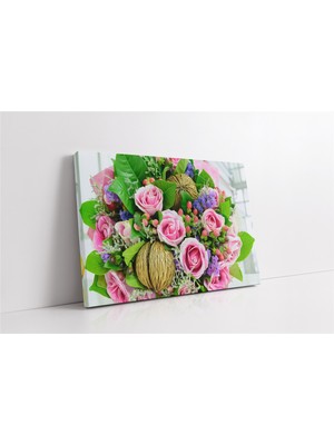 Tablosan Gül Buketi Kanvas Tablo