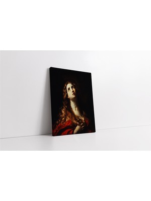 Tablosan Leonardo Da Vinci Maria Magdalena Kanvas Tablo