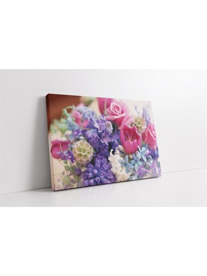 Tablosan Çiçekler Kanvas Tablo