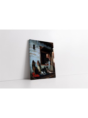 Tablosan Osmanlı Cariyeleri Kanvas Tablo