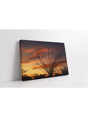 Tablosan Gün Batımı Kanvas Tablo
