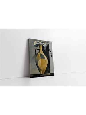 Tablosan Vazoda Çiçek Kanvas Tablo