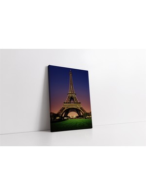Tablosan Fransa Eyfel Kulesi Kanvas Tablo