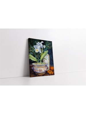 Tablosan Vazoda Çiçek Kanvas Tablo