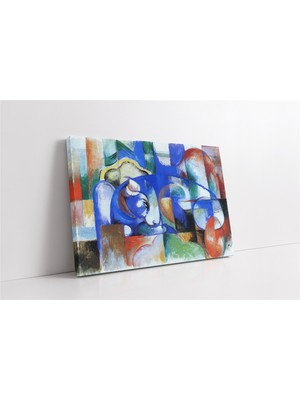 Tablosan Soyut Görsel Kanvas Tablo