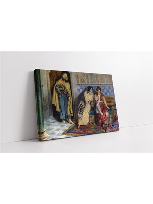 Tablosan Oryantal Resim Kanvas Tablo