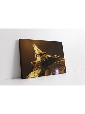 Tablosan Fransa Eyfel Kulesi Kanvas Tablo