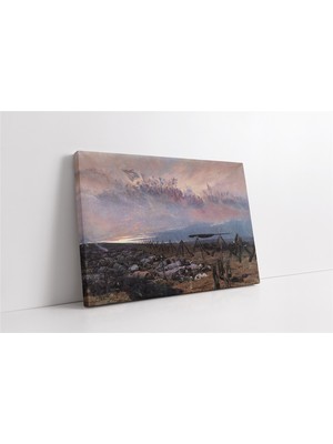 Tablosan Savaş Kanvas Tablo