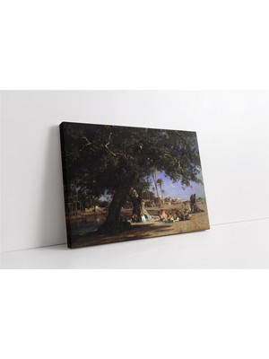 Tablosan Kervanlar Kanvas Tablo