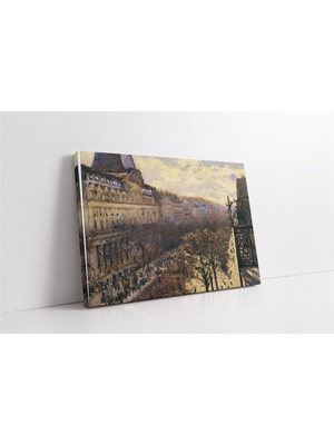 Tablosan Paris Sokakları Kanvas Tablo