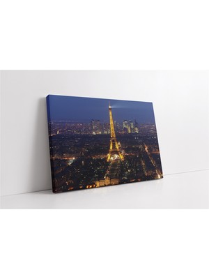 Tablosan Fransa Eyfel Kulesi Kanvas Tablo