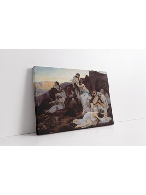 Tablosan Yurt Dışında Bir Papaz Kanvas Tablo