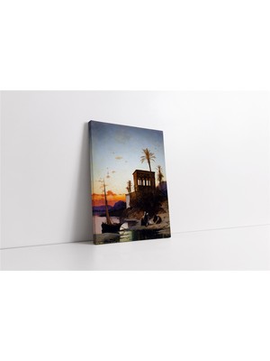 Tablosan Imparatorluğun Kulubesi Kanvas Tablo