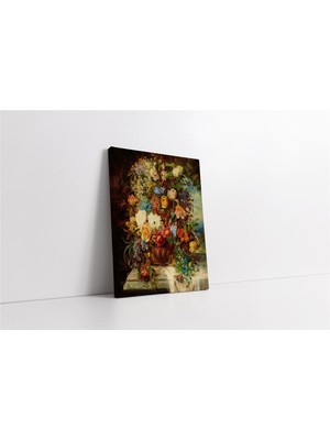 Tablosan Çiçekler Kanvas Tablo