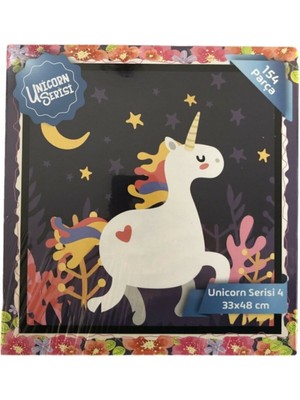 Lilart Puzzle Unıcorn 4 154 Parça
