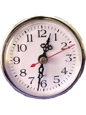 Has Yılmaz Geçme Saat 8cm Gri Gümüş - Plastik Kasa Gömme Saat