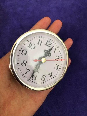 Has Yılmaz Geçme Saat 8cm Gri Gümüş - Plastik Kasa Gömme Saat