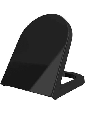 Bocchi Pure S Klozet Kapağı Parlak Siyah A0301-005
