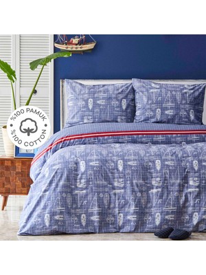 Nautica Home Marisol %100 Pamuk Tek Kişilik Nevresim Yastık Seti