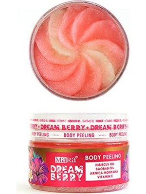 Mara Dreamberry Değerli Yağlar Içeren Çilek Vücut Peeling 300GR  Vücut Kremi