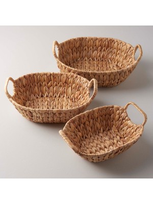 Linens Willow 24 x 18 x 8 cm Sepet Hasır