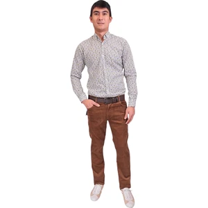 Daniel Voi Kadife Camel Erkek Regular Fit Pantolon