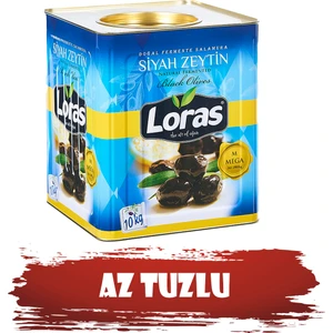 Gemlik Siyah Zeytin Teneke Mega 261 290 10 kg
