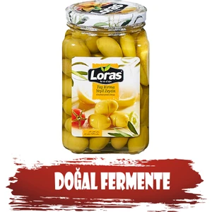 Kırma Kalamata Yeşil Zeytin Cam 70  90 900 gr