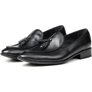 Smug Deri Erkek Klasik Ayakkabı Antibakteriyel İç Yüzey ile Rahat Kullanım