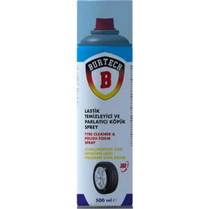 Lastik Temizleyici ve Parlatıcı Köpük Sprey 500 ml