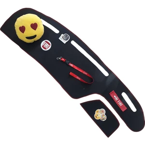 Tusba Market Fiat Tipo Tempra Ön Göğüs Torpido Kaplama Halısı / Emoji Yastık Fiat Oto Aksesuar