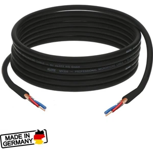 Klotz MY206 Alman Yapımı Balanslı Tam Bakır Stereo Siyah - 15 Metre