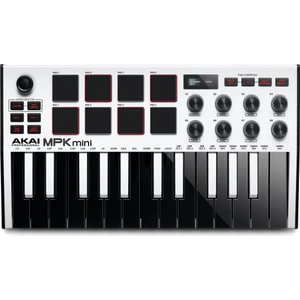 AKAI MPKMINI 3 Beyaz MIDI Klavye